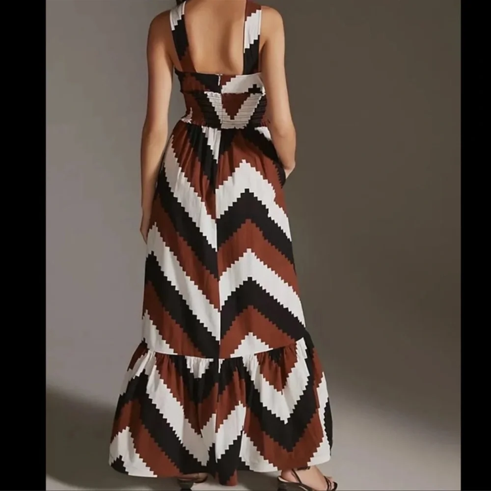 NWT Plenty by Tracy Reese Printed Halter Maxi Dress Anthropology - Picture 4 of 8